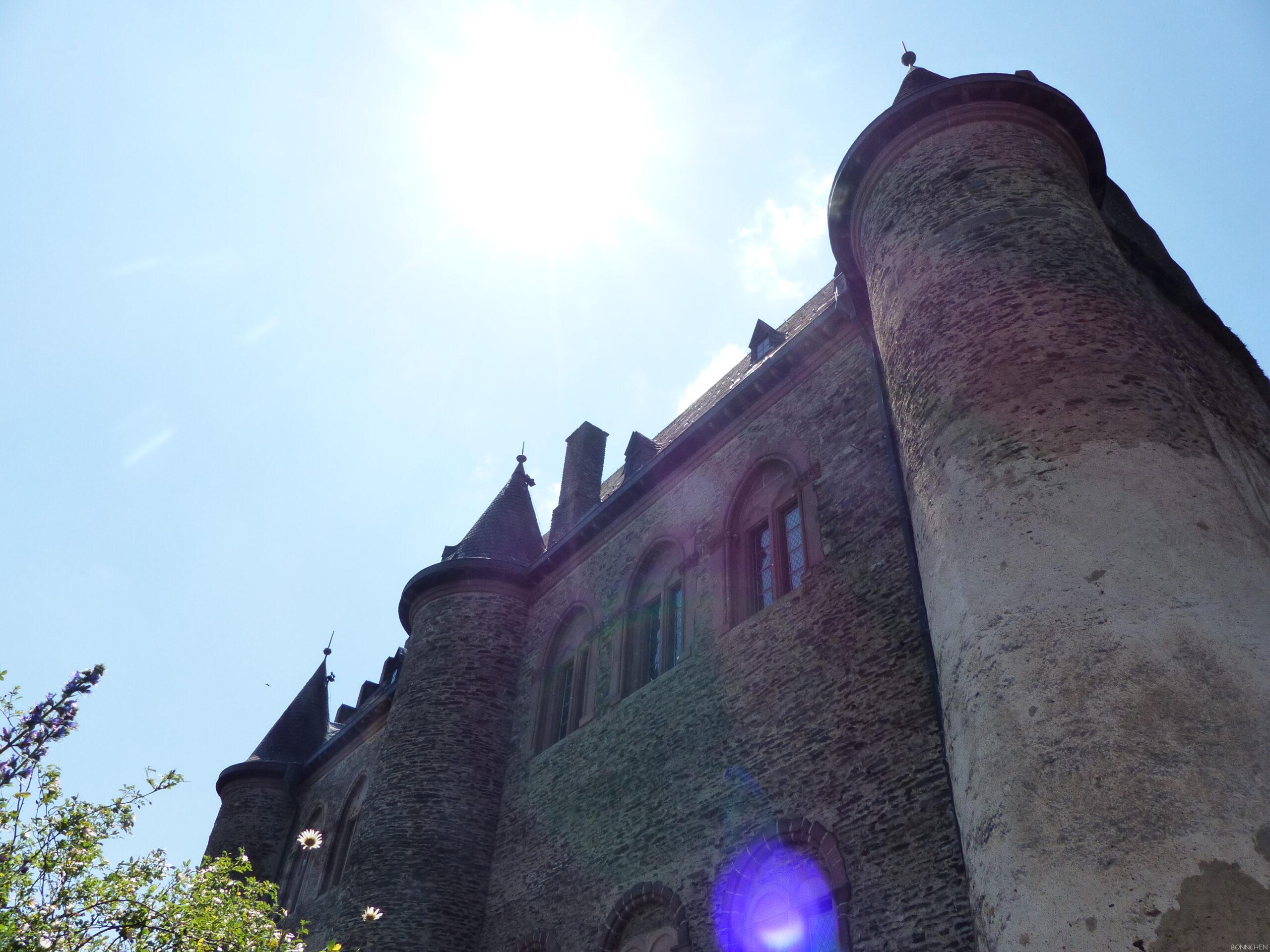 Schloss Vianden mit Türmen