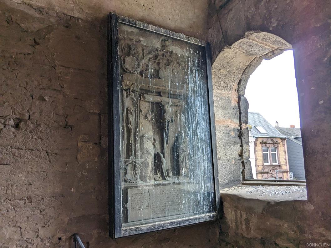 Alte kirchliche Darstellung in Porta Nigra
