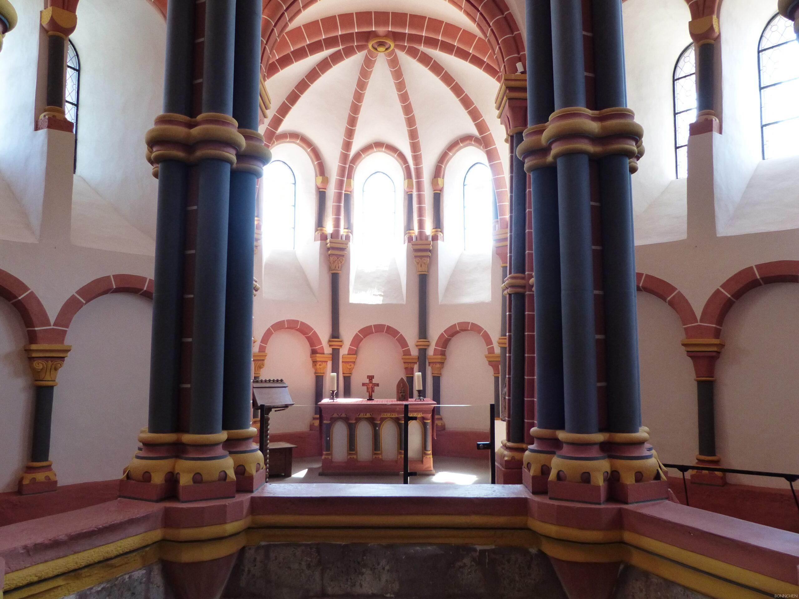 Obere Kapelle von innen im Schloss Vianden