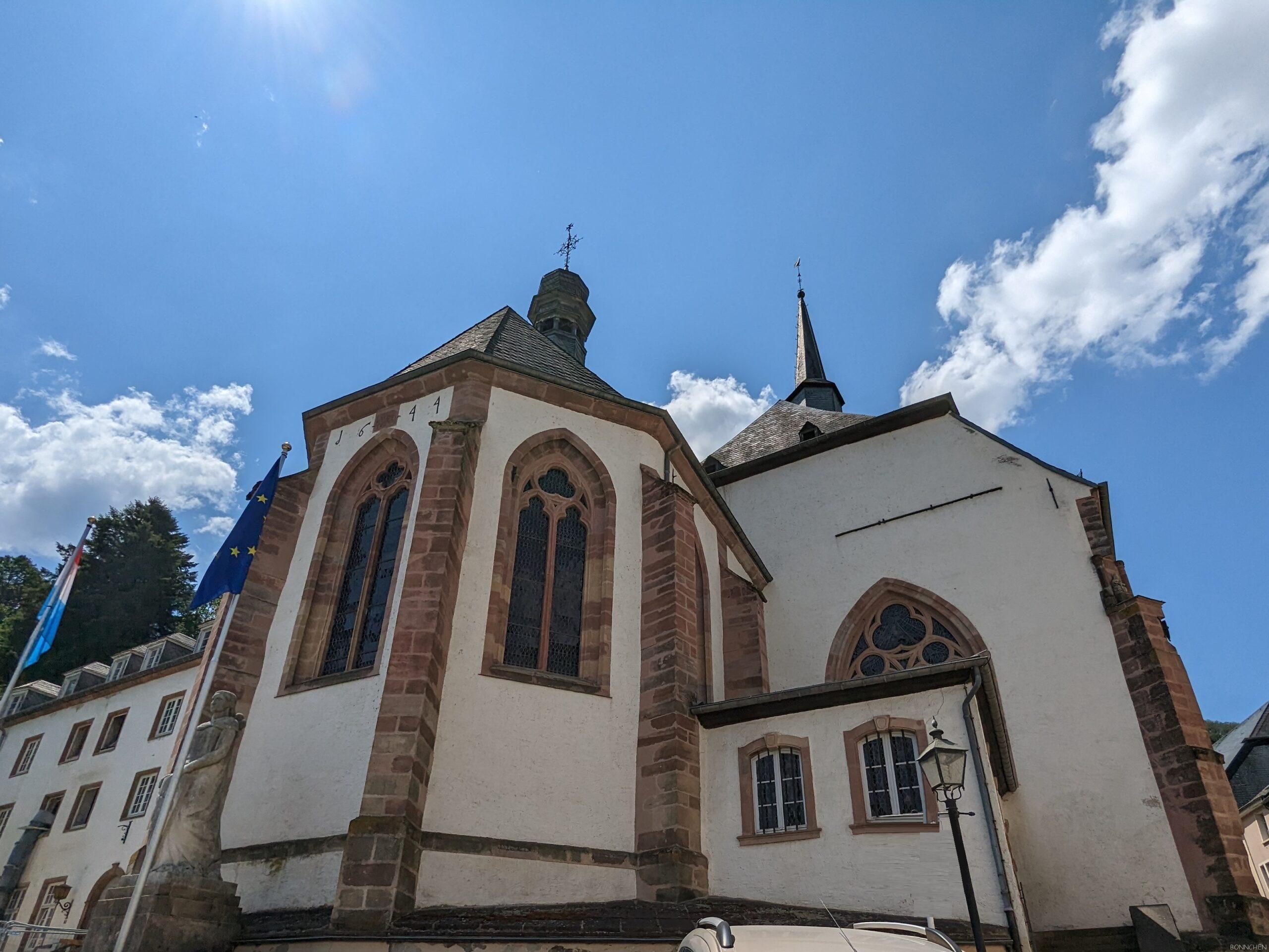 Trinitarierkirche auf dem Vianden Stadtrundgang