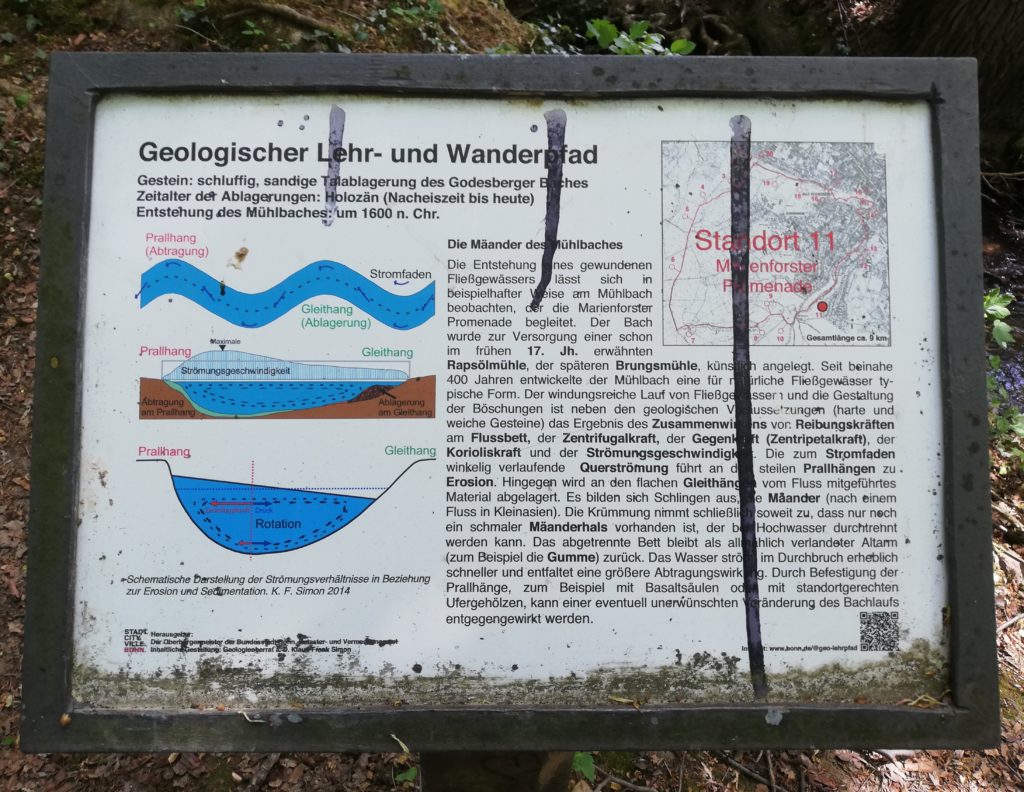 Geologischer Lehrpfad Marienforster Promenade
