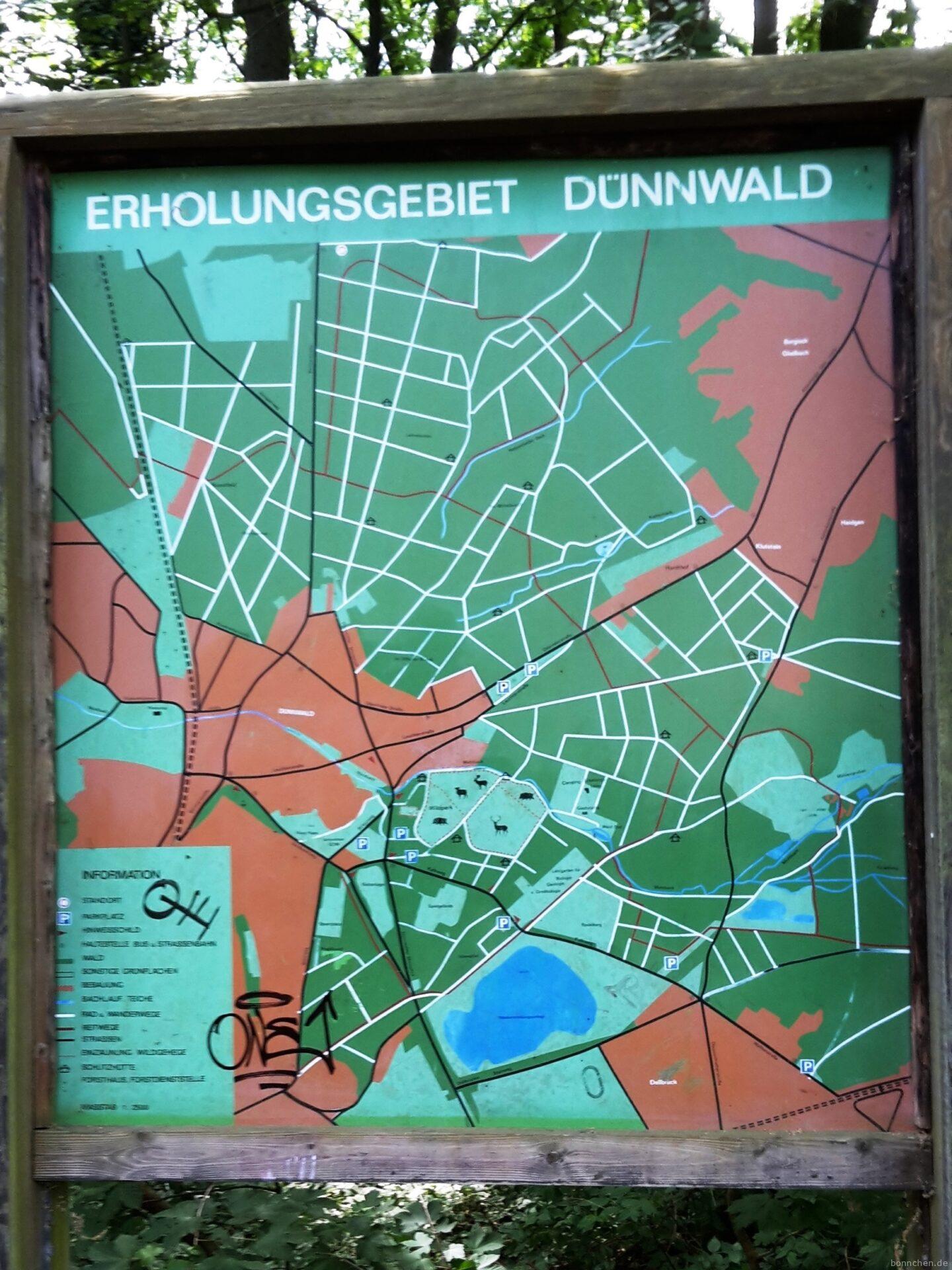 Kölnpfad Etappe 7 Erholungsgebiet Dünnwald