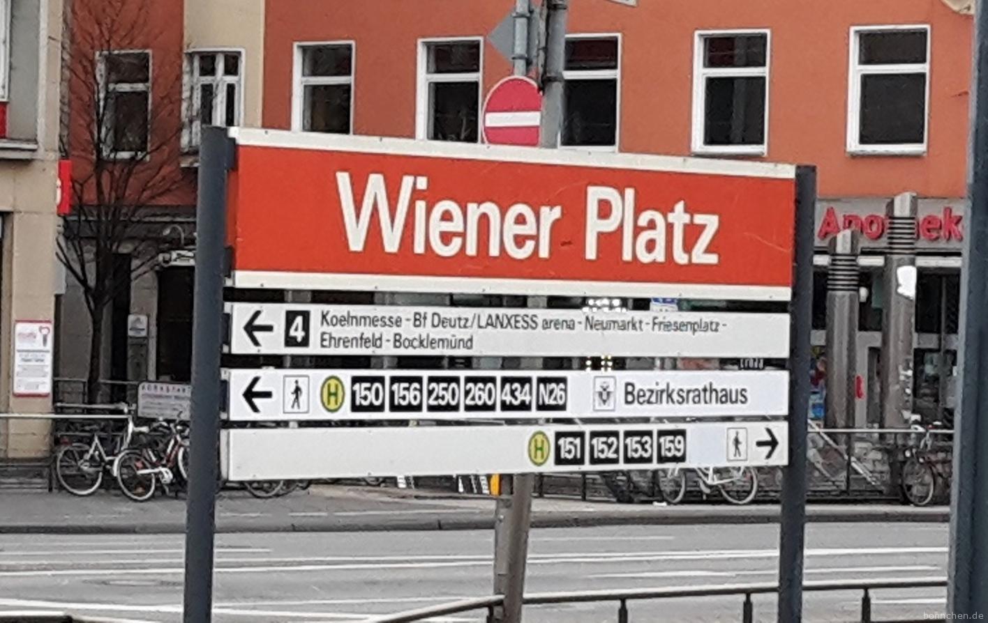 Kölnpfad Etappe 5 Mülheim Wiener Platz