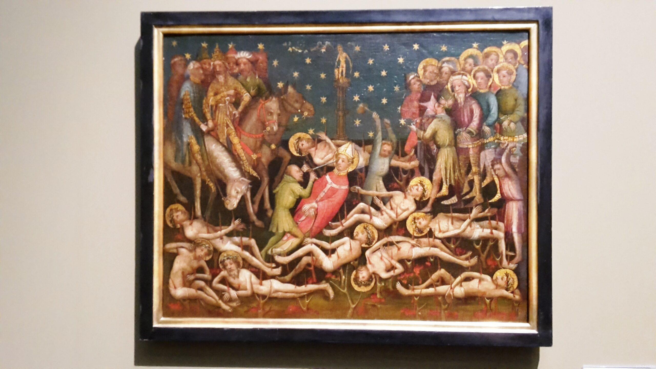 Gemälde Marter der zehntausend Christen von Albrecht Dürer im Wallraf-Richartz-Museum